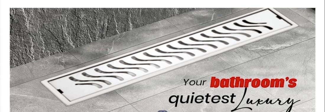 Your bathroom's quietest luxury — TOKITO shower channel